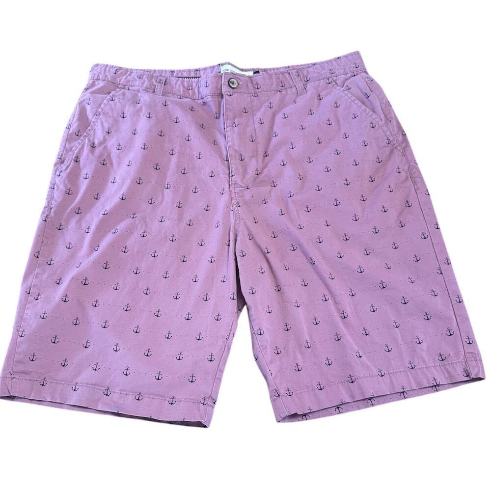 Hudson & Barrow Anchor Nautical Shorts Size 38
